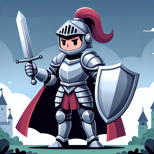 Knight’s Courageous Challenge Paint By Color