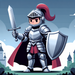 Knight’s Courageous Challenge Paint By Color