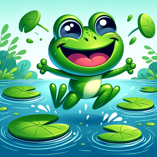 Bouncing Frog Diamonded Painting Kits