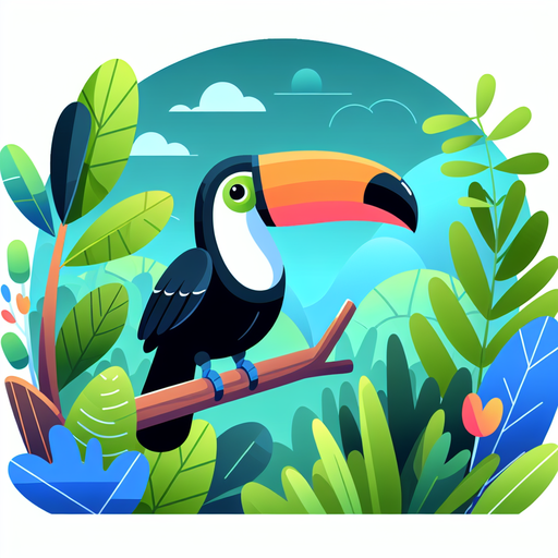 Tropical Toucan Trek Paint By Diamond