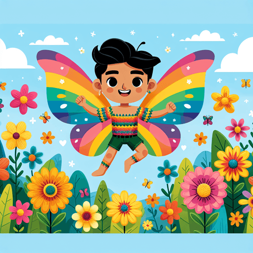 Sunny Flower Fairy Painting By Diamonds Kit