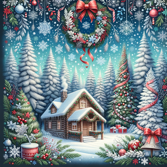 Magical Christmas Wonderland Diamond Painting