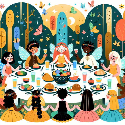 Fairyland Feast Paint By Diamonds Art