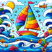 Sailing Adventures Paint By Diamonds Kits