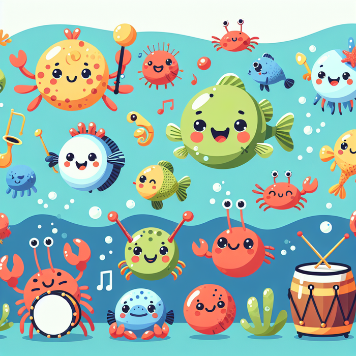 Underwater Orchestra Painting Diamond Kit