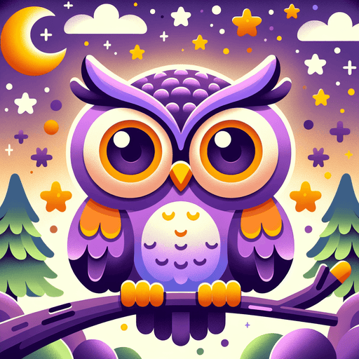 Giggles The Owl Paint By Color