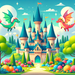 Magical Castle Adventure Paint By Diamonds Art