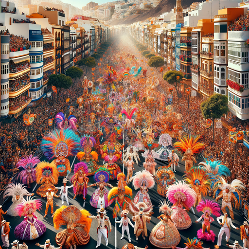 Carnival Of Santa Cruz - Tenerife Paint By Diamond