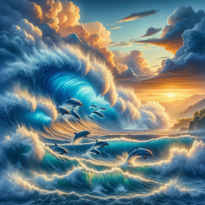 Ocean's Symphony 5D DIY Paint By Diamond Kit