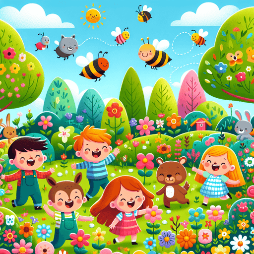 Playful Garden Friends Paint By Diamonds