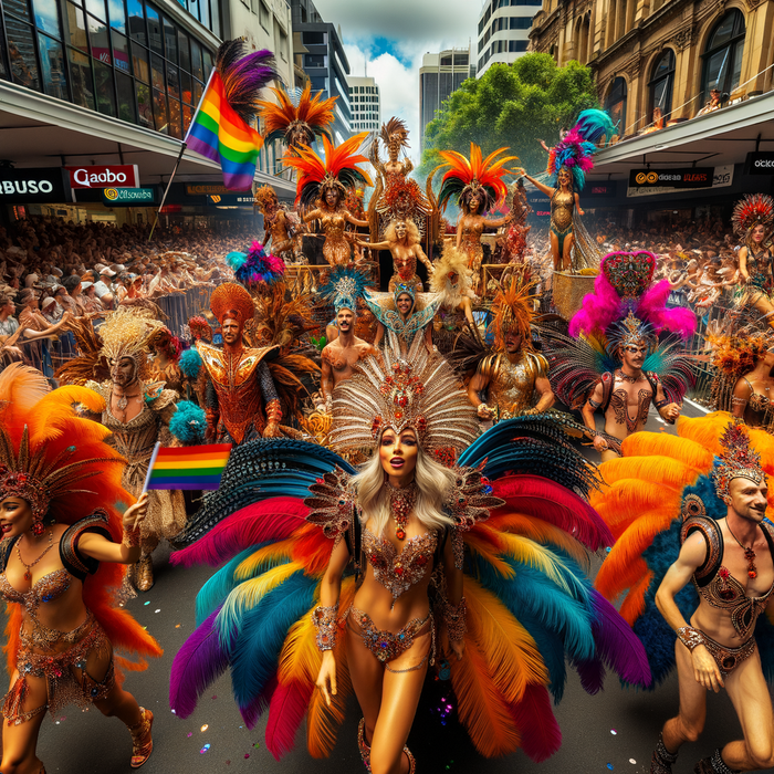 Sydney Mardi Gras - Sydney Paint By Diamond