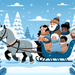Winter Sleigh Ride Paint By Diamonds