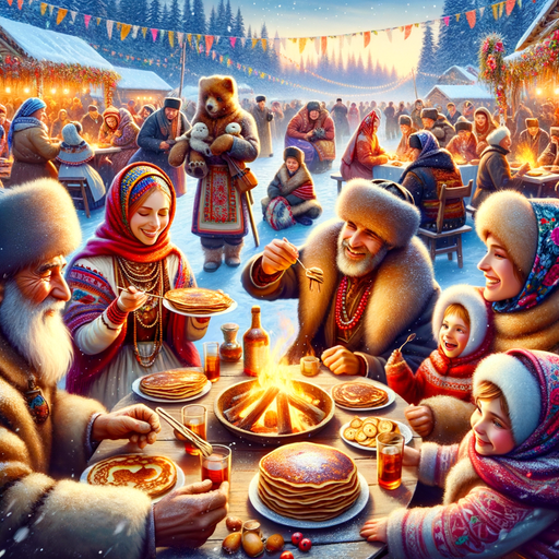 Maslenitsa - Russia Paint By Diamonds Art