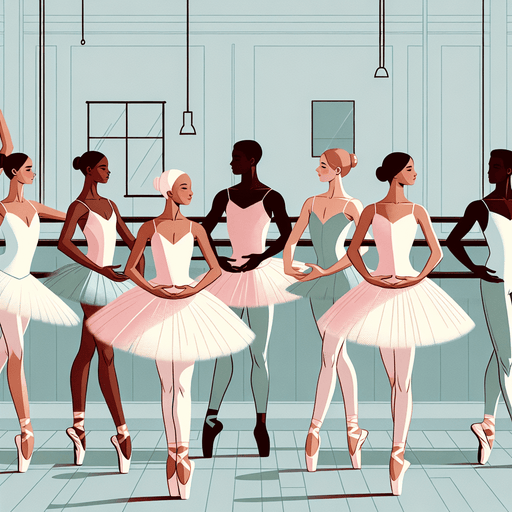 Ballet Rehearsal Dreams Painting By Diamonds Kit