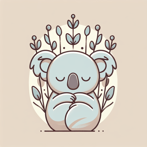Koala's Eucalyptus Escape Paint By Diamonds