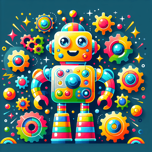 Creative Robot Paint By Color