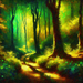 Mystic Forest Walk Diamond Painting