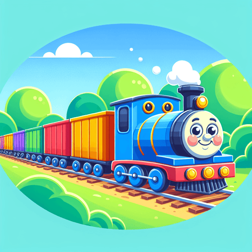 Joyful Train Adventure Paint By Diamonds Art