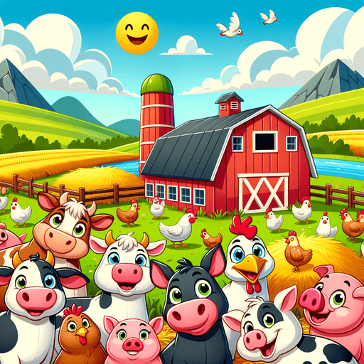 Funny Farmyard Paint By Diamonds Kits