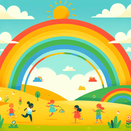 Bright Rainbow Adventure Paint By Diamonds Art