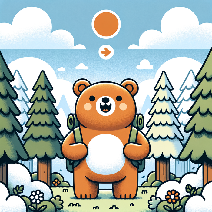 Adventure Bear Painting Diamond Kit