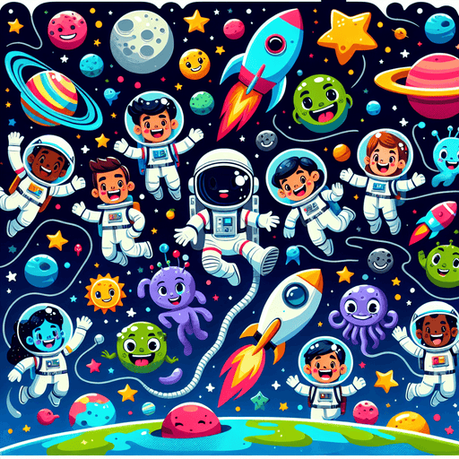 Exciting Space Adventure Painting By Diamonds Kit