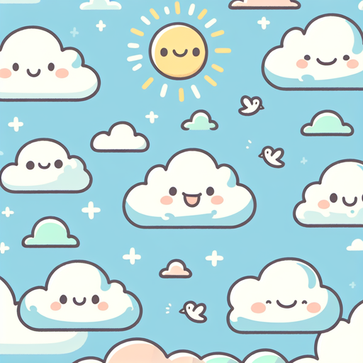 Joyful Cloud Adventure Paint By Diamond