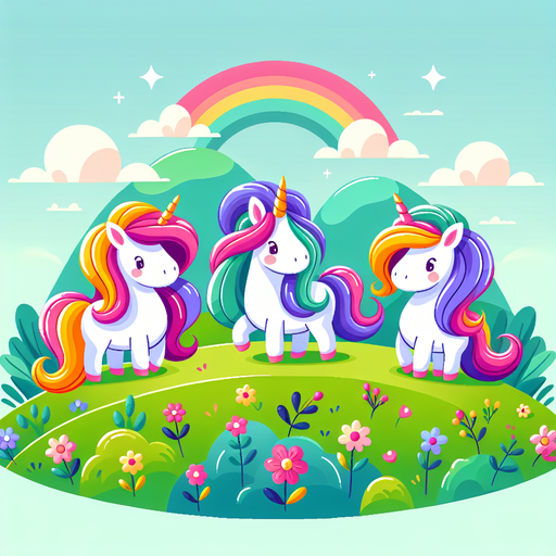 Mystical Unicorn Fields Painting Diamond Kit