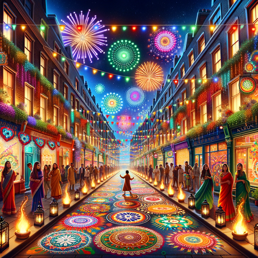 Diwali Lights Festival - London Diamond Painting