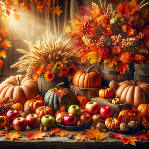 Joyful Autumn Harvest Paint By Color