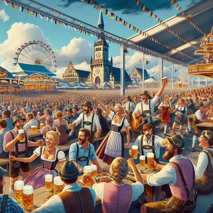 Oktoberfest - Stuttgart Paint By Color