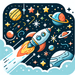 Galaxy Adventure Paint By Diamonds Art