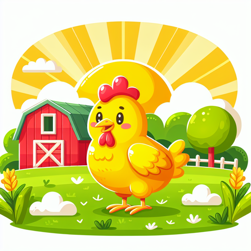 Sunny Side Chicken Paint By Diamonds Kits