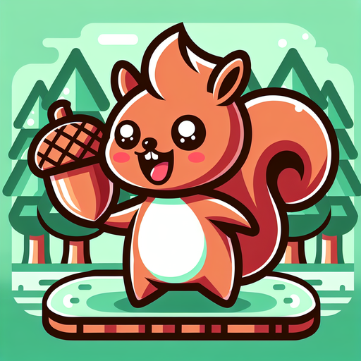 Silly Squirrel's Scurry DIY Paint By Diamonds