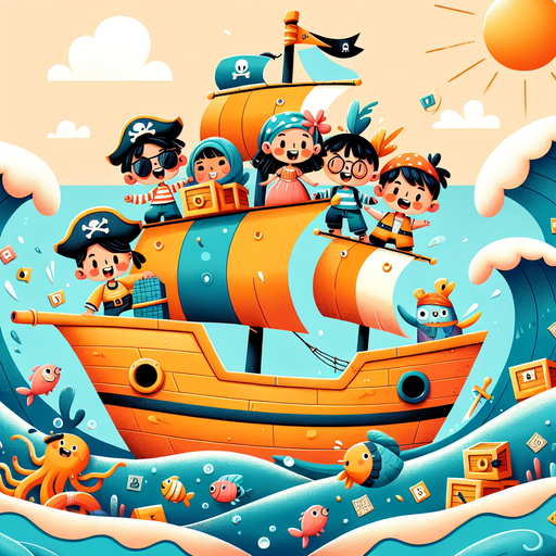 Silly Pirate Adventures Paint By Diamonds