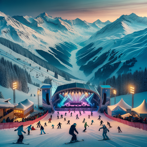 Tomorrowland Winter - Alpe D'Huez DIY Paint By Diamonds