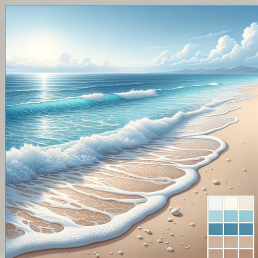 Soothing Sea Waves Paint By Diamonds Art