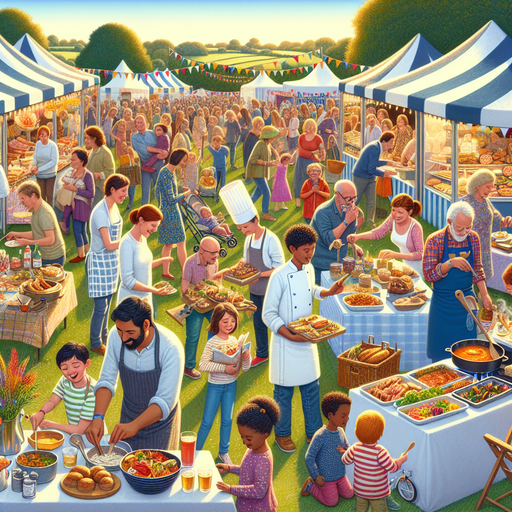 The Big Feastival - UK Diamonded Painting Kits