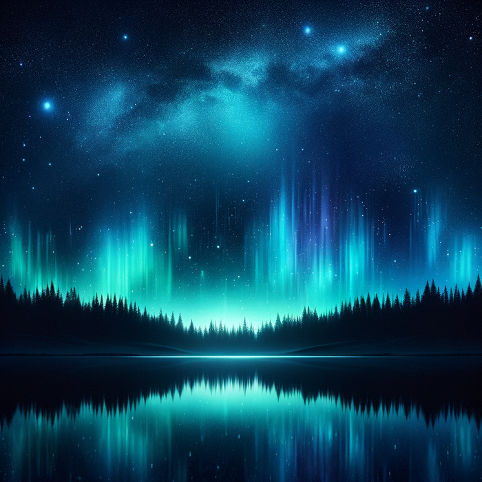 Starlit Nightscape Paint By Diamonds Art