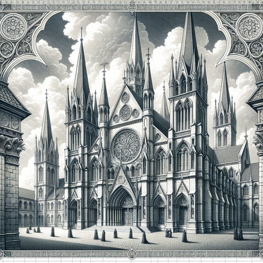 Gothic Architecture Paint By Diamonds Art