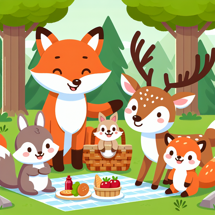 Forest Friends Reunion Paint By Diamonds