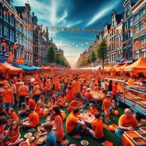 King's Day - Netherlands Diamonded Painting Kits