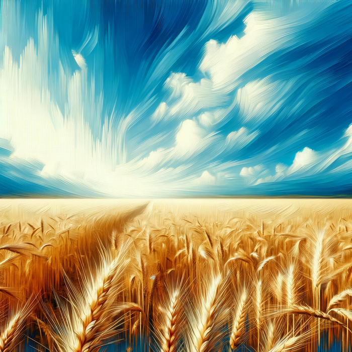 Golden Wheat Fields Paint By Color