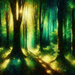 Enchanted Forest Dreamscape Paint By Diamonds Art