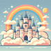 Castle In The Clouds DIY Paint By Diamonds