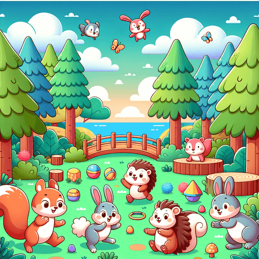 Forest Critter Caper Diamonded Painting Kits