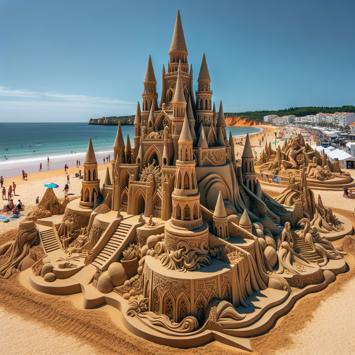 International Sand Sculpture Festival - Algarve Paint By Diamonds Kits