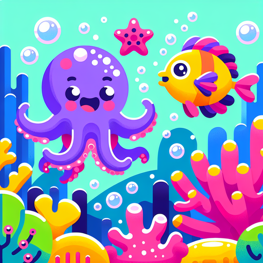 Giggles Under The Sea Diamonded Painting Kits
