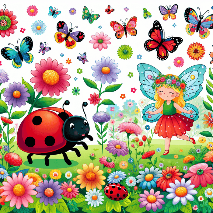 Enchanted Garden Creatures Painting By Diamonds Kit