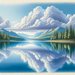 Serenity Lake Diamond Painting